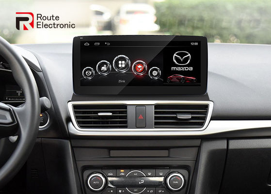 전기 용량 터치스크린을 가진 4G DSP Mazda 3 안드로이드 맨 위 단위