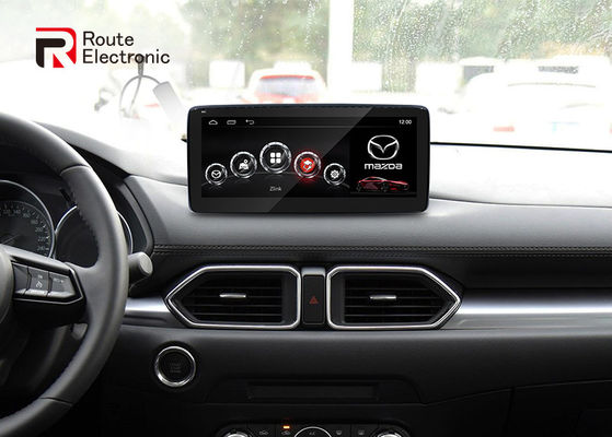 오리지널 조이스틱 안드로이드 12 자동차 스테레오 헤드 유닛 멀티 터치 핏 MAZDA CX5