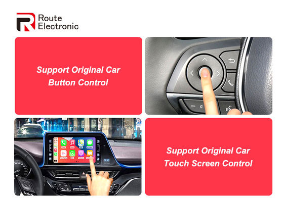 무선 Carplay 안드로이드 Ai 박스 플레이 및 플러그 800×480 해상도