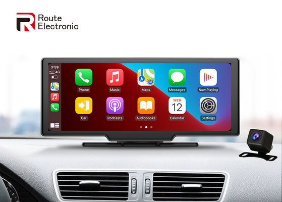 돌진 캠 10.26&quot;를 가진 휴대용 Carplay 차 입체 음향 1600×600 스크린 유형