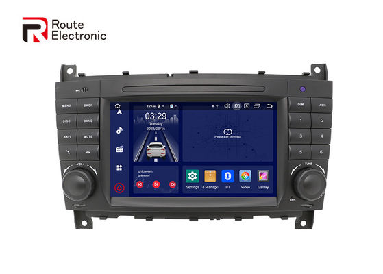 벤츠 W203 OEM LCD 7" 1024×600 스크린을 가진 안드로이드 차 오디오 2 DIN