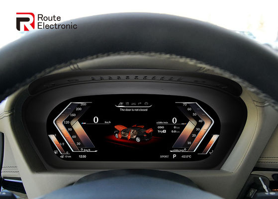 1920×720 IPS 스크린을 가진 BMW X5 E70 차 디지털 방식으로 계기판 다국어