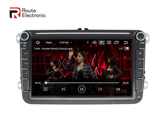 보편적인 OEM 자동차 라디오 1024×600 폭스바겐을 위한 8 인치 터치스크린