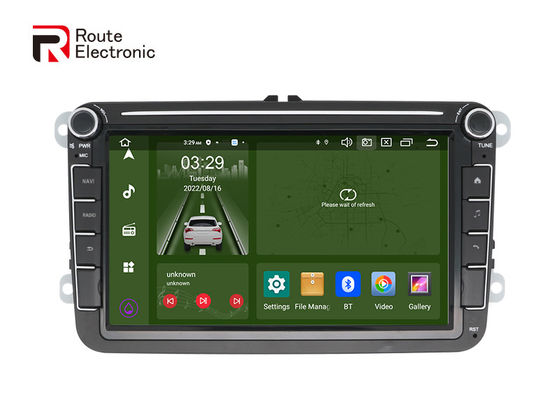 보편적인 OEM 자동차 라디오 1024×600 폭스바겐을 위한 8 인치 터치스크린