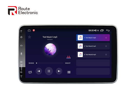 10.1 인치 돌릴 수 있는 차 입체 음향, QLED 1280×720 스크린을 가진 자동 멀티미디어 플레이어