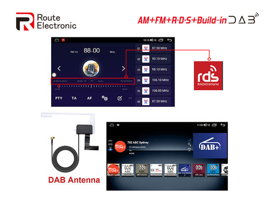 10.1 인치 4G DSP 무선 Carplay를 가진 돌릴수 있는 보편적인 차 입체 음향 2 소음