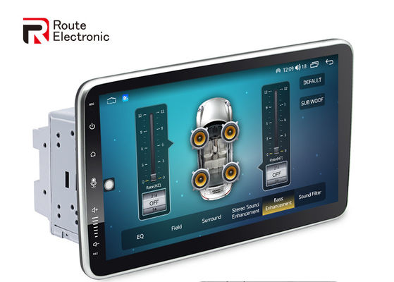 GPS RDS DAP 10.1 인치 안드로이드 자동차 스테레오 2.4Ghz 5Ghz 와이파이 밴드