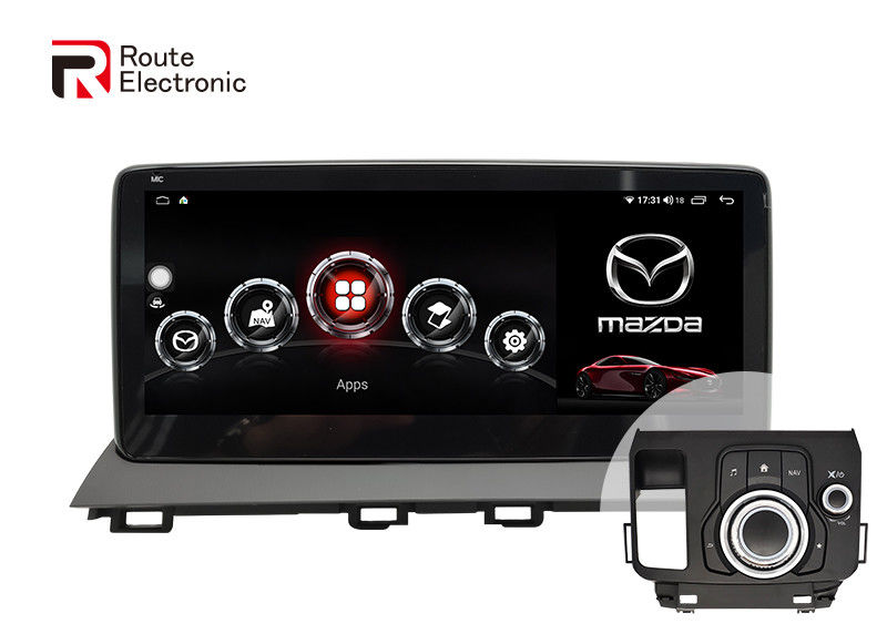 조이스틱 안드로이드 자동차 라디오 입체 음향, Octa 핵심 안드로이드 맨 위 단위 적당한 MAZDA 3